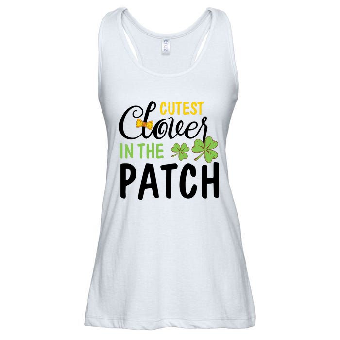 Cutest Clover In The Patch Ladies Essential Flowy Tank