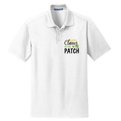 Cutest Clover In The Patch Dry Zone Grid Polo
