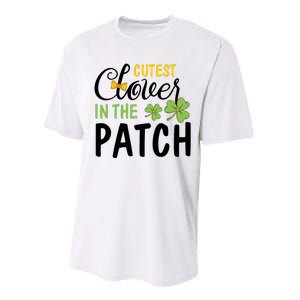 Cutest Clover In The Patch Performance Sprint T-Shirt