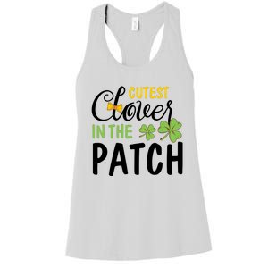 Cutest Clover In The Patch Women's Racerback Tank