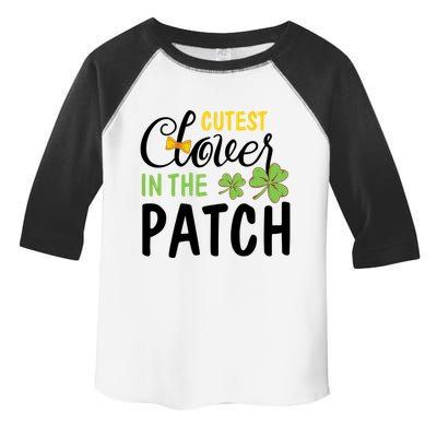 Cutest Clover In The Patch Toddler Fine Jersey T-Shirt
