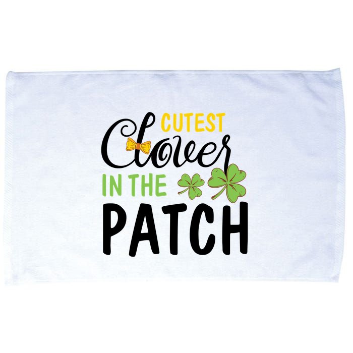 Cutest Clover In The Patch Microfiber Hand Towel