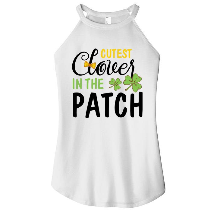 Cutest Clover In The Patch Women's Perfect Tri Rocker Tank