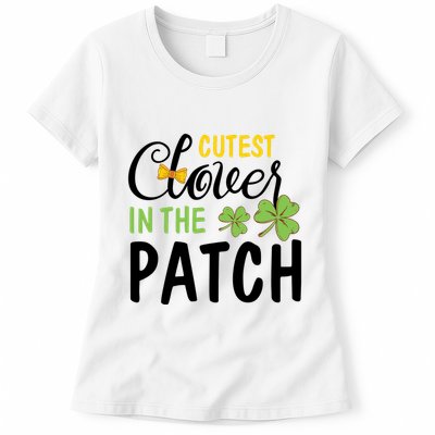 Cutest Clover In The Patch Womens T-Shirt