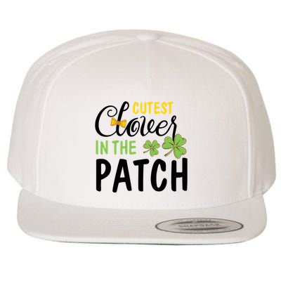 Cutest Clover In The Patch Wool Snapback Cap