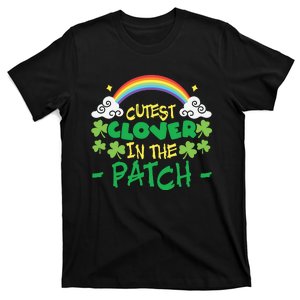 Cutest Clover In The Patch Rainbow T-Shirt