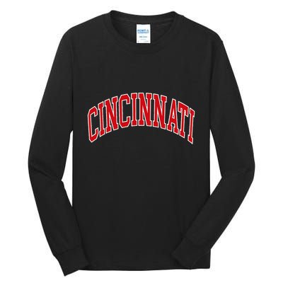 Cincinnati Tall Long Sleeve T-Shirt