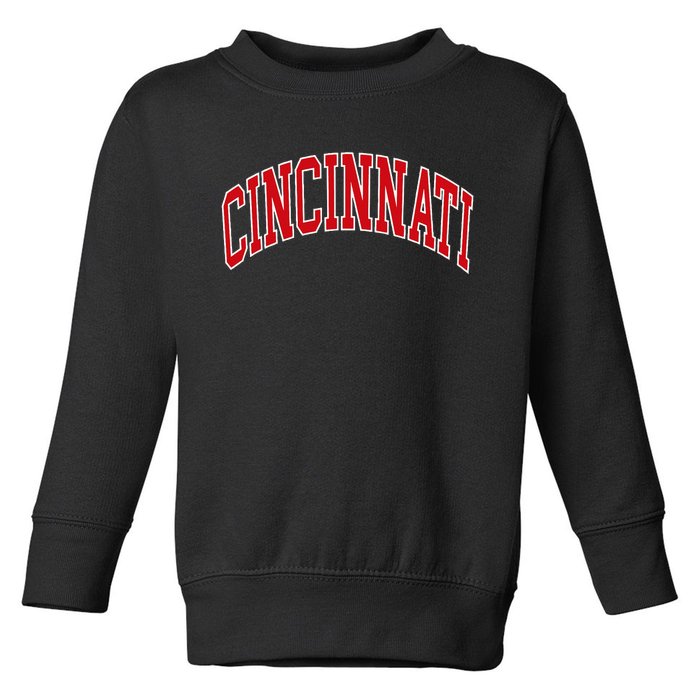 Cincinnati Toddler Sweatshirt