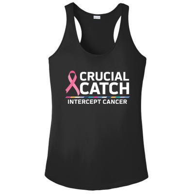 Crucial Catch Intercept Cancer Awareness Ladies PosiCharge Competitor Racerback Tank