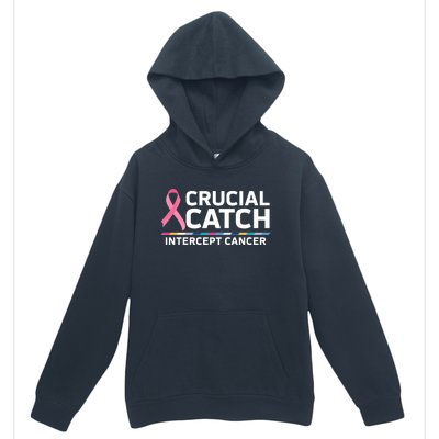 Crucial Catch Intercept Cancer Awareness Urban Pullover Hoodie