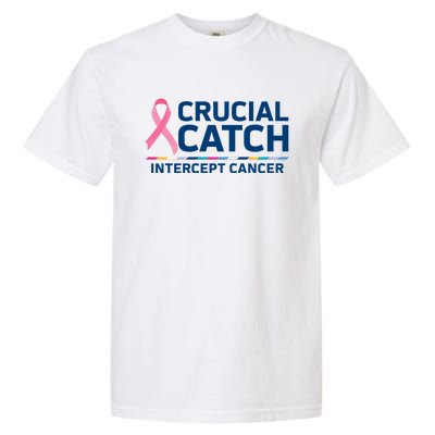 Crucial Catch Intercept Cancer Awareness Garment-Dyed Heavyweight T-Shirt