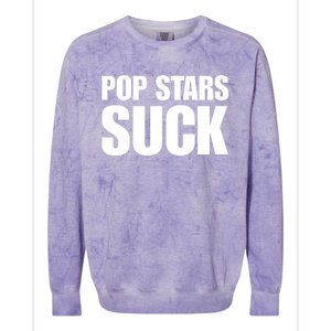 Camila Cabello In Beverly Hills Ca Wearing Pop Stars Suck Colorblast Crewneck Sweatshirt