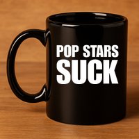 Camila Cabello In Beverly Hills Ca Wearing Pop Stars Suck 11oz C Handle Ceramic Mug
