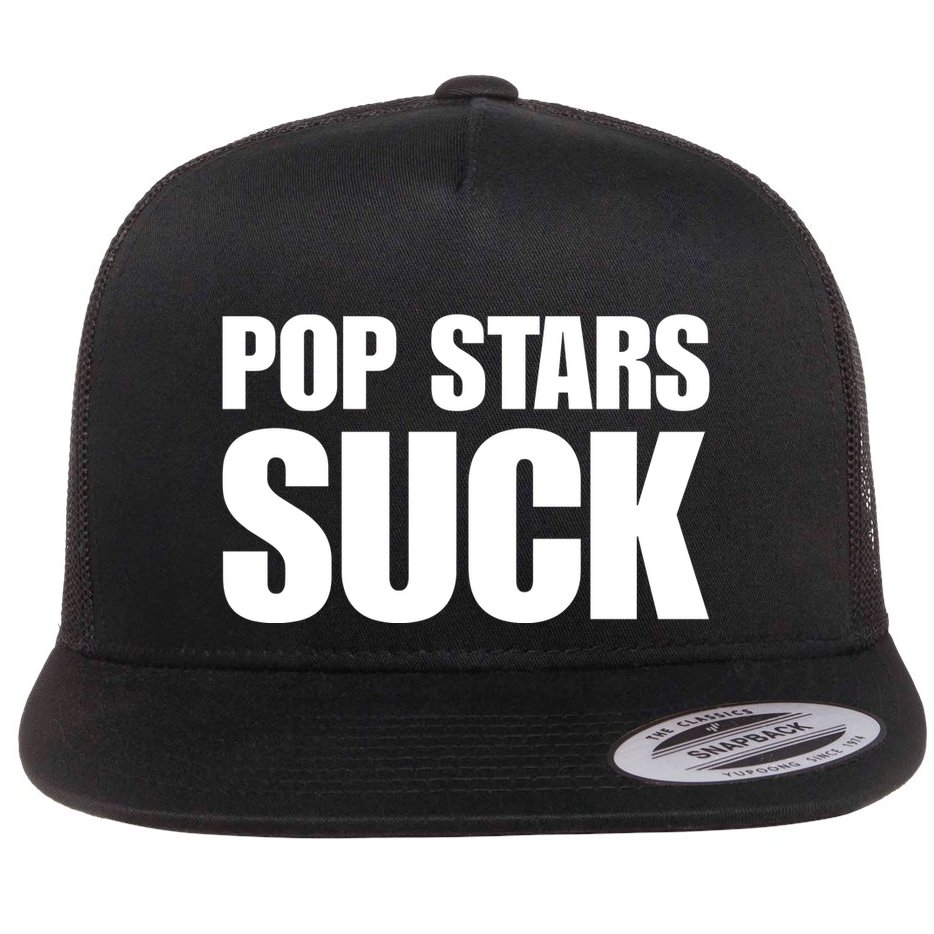 Camila Cabello In Beverly Hills Ca Wearing Pop Stars Suck Flat Bill Trucker Hat