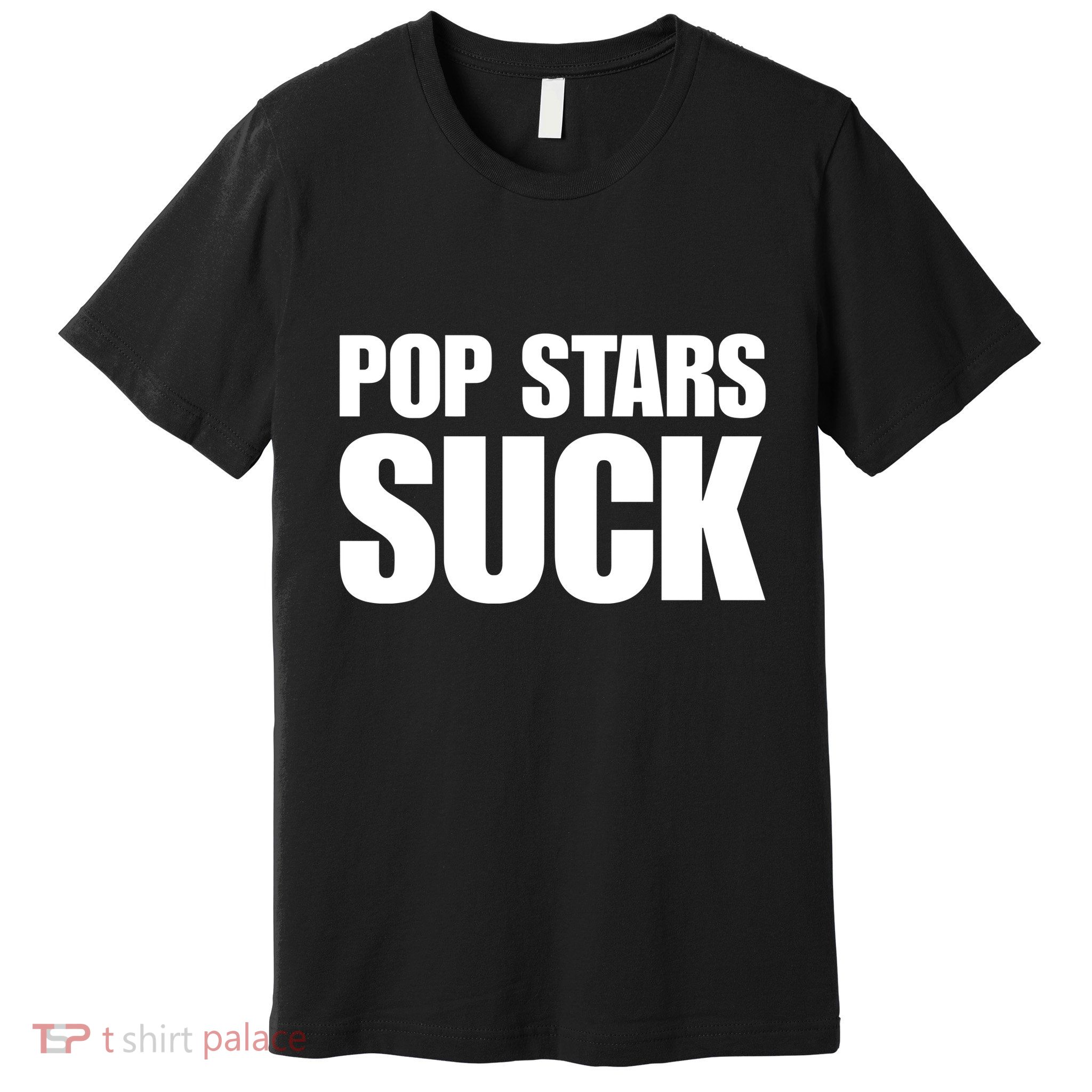 Camila Cabello In Beverly Hills Ca Wearing Pop Stars Suck Premium T-Shirt
