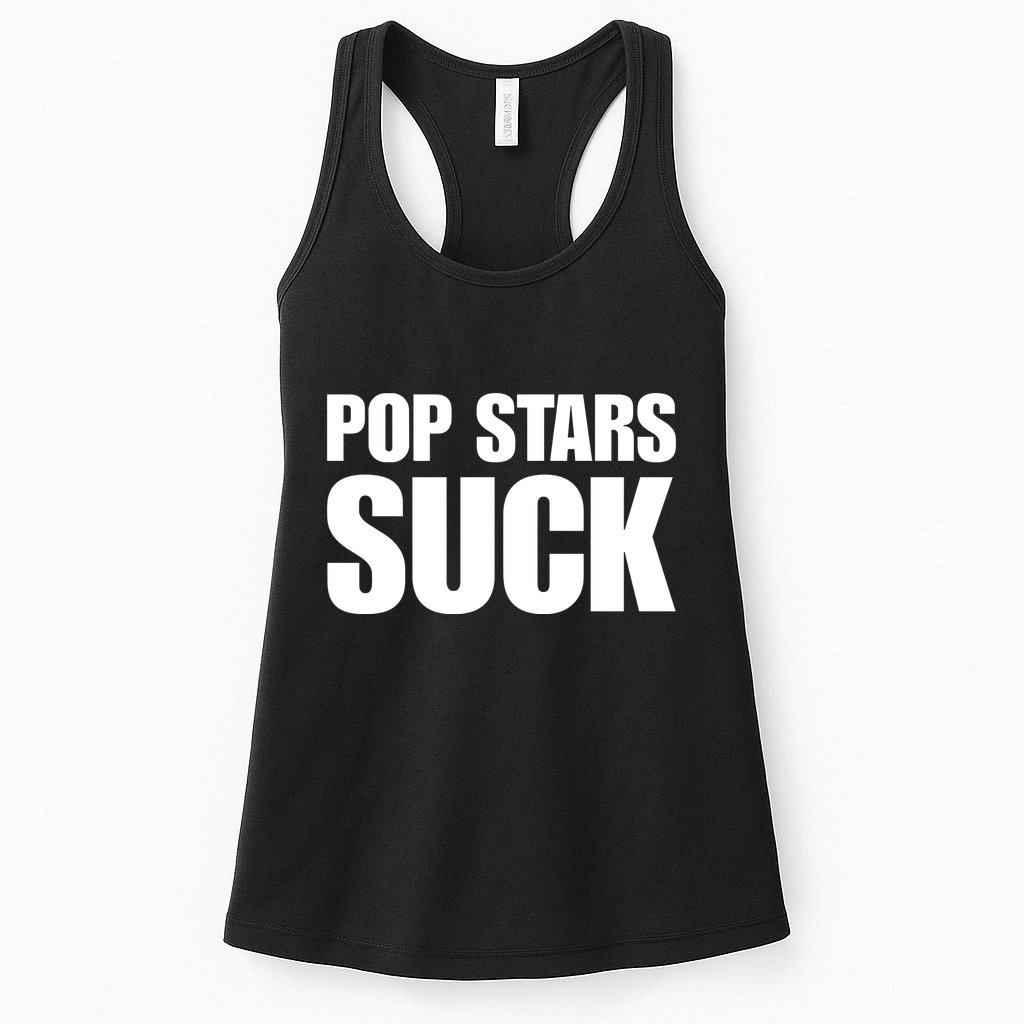 Camila Cabello In Beverly Hills Ca Wearing Pop Stars Suck Womens Tank Top