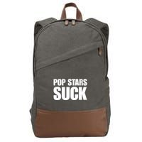 Camila Cabello In Beverly Hills Ca Wearing Pop Stars Suck Cotton Canvas Backpack