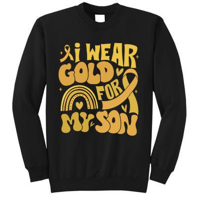 Childhood Cancer I Wear Gold For My Son Sweatshirt