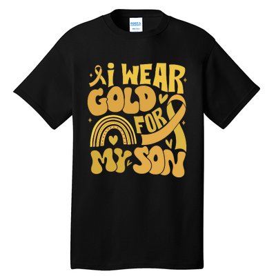 Childhood Cancer I Wear Gold For My Son Tall T-Shirt