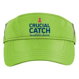 Crucial Catch Intercept Cancer Support Adult Drive Performance Visor