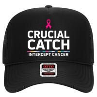 Crucial Catch Intercept Cancer Support High Crown Mesh Back Trucker Hat