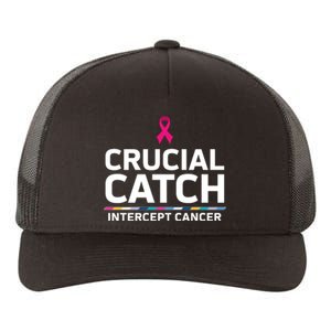 Crucial Catch Intercept Cancer Support Yupoong Adult 5-Panel Trucker Hat