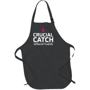 Crucial Catch Intercept Cancer Support Full-Length Apron With Pockets