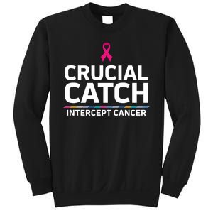 Crucial Catch Intercept Cancer Support Sweatshirt