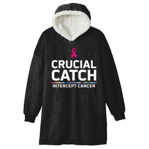 Crucial Catch Intercept Cancer Support Hooded Wearable Blanket