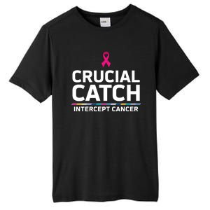 Crucial Catch Intercept Cancer Support Tall Fusion ChromaSoft Performance T-Shirt