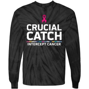 Crucial Catch Intercept Cancer Support Tie-Dye Long Sleeve Shirt