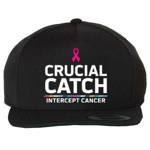 Crucial Catch Intercept Cancer Support Wool Snapback Cap