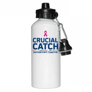 Crucial Catch Intercept Cancer Support Aluminum Water Bottle