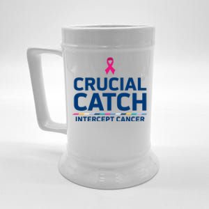 Crucial Catch Intercept Cancer Support Beer Stein