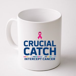 Crucial Catch Intercept Cancer Support Coffee Mug