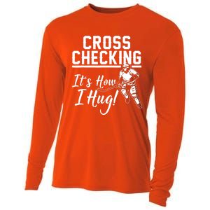 Cross Checking Its How I Hug Cooling Performance Long Sleeve Crew