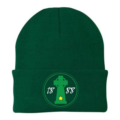 Celtic Cross Irish 1888 Coybig Knit Cap Winter Beanie