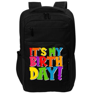 Cute Colorful It's My Birthday Impact Tech Backpack