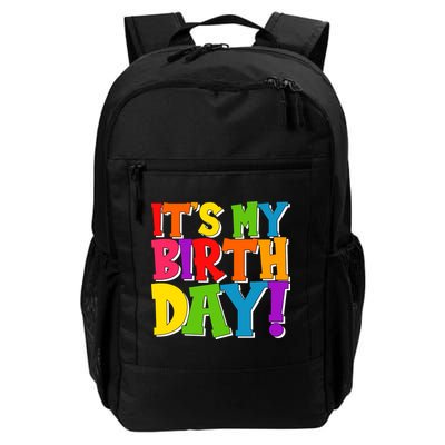 Cute Colorful It's My Birthday Backpack