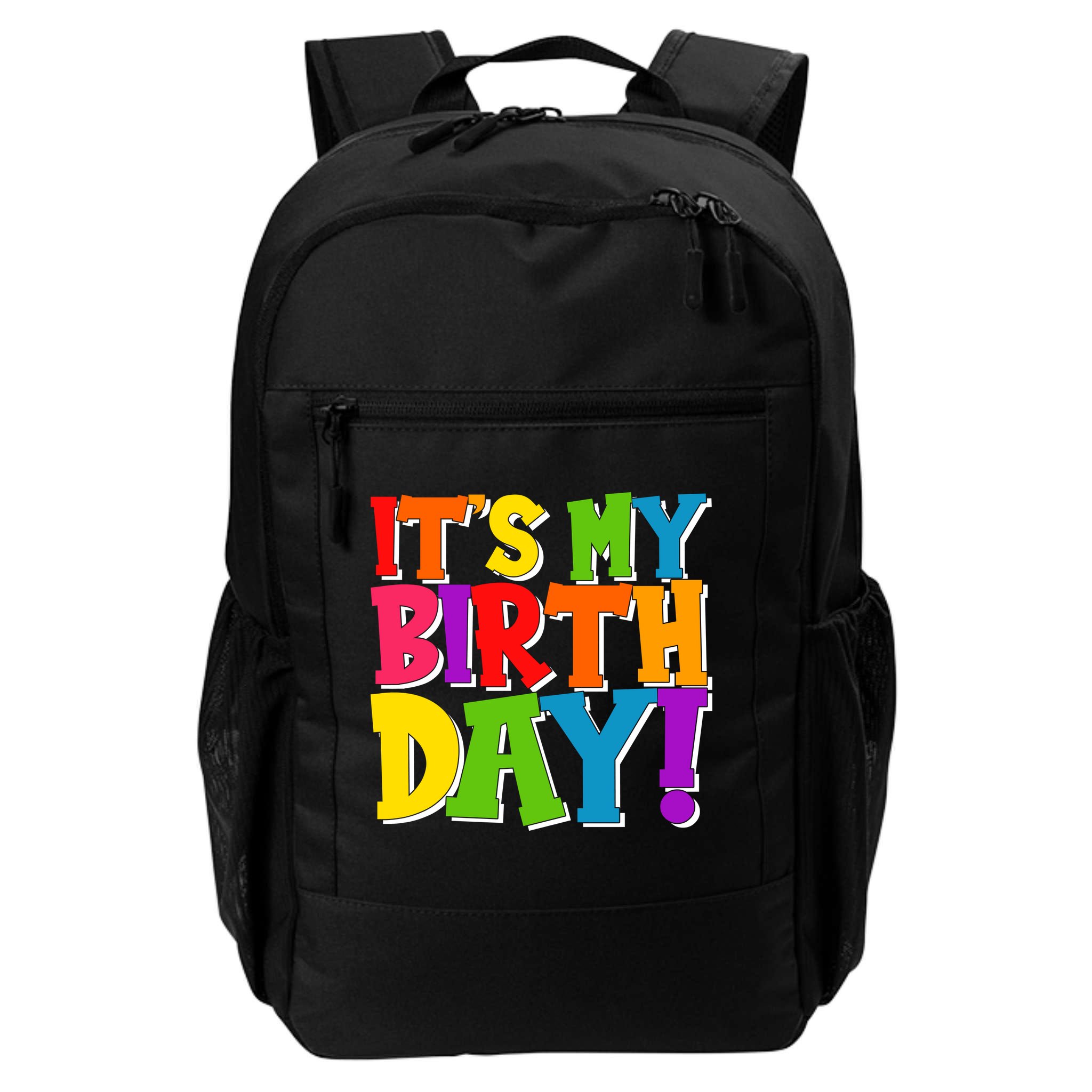 Cute Colorful It's My Birthday Backpack