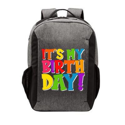 Cute Colorful It's My Birthday Vector Backpack