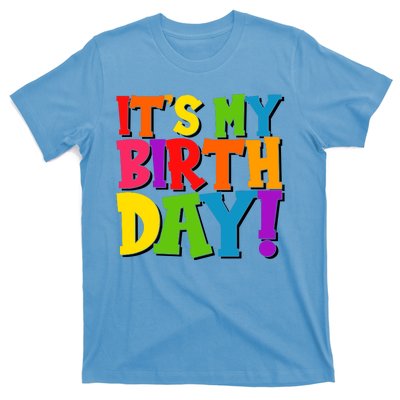 Cute Colorful It's My Birthday T-Shirt