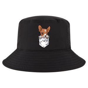 Cute Chihuahua In Your Pocket Christmas Cute Gift Cool Comfort Performance Bucket Hat