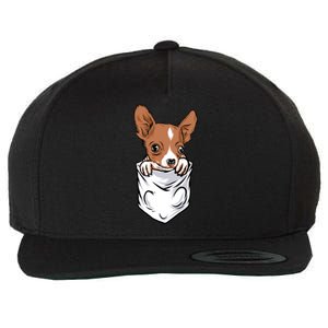 Cute Chihuahua In Your Pocket Christmas Cute Gift Wool Snapback Cap