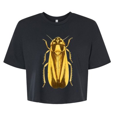 Cicada Bella+Canvas Jersey Crop Tee