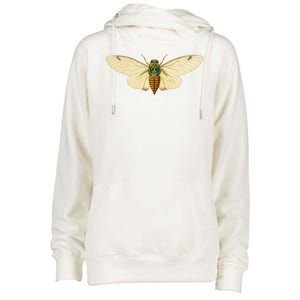 Cicada Womens Funnel Neck Pullover Hood