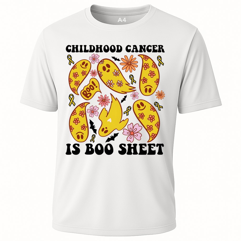 Childhood Cancer Is Boo Sheet Cancer Awareness Month Halloween Performance Shirt