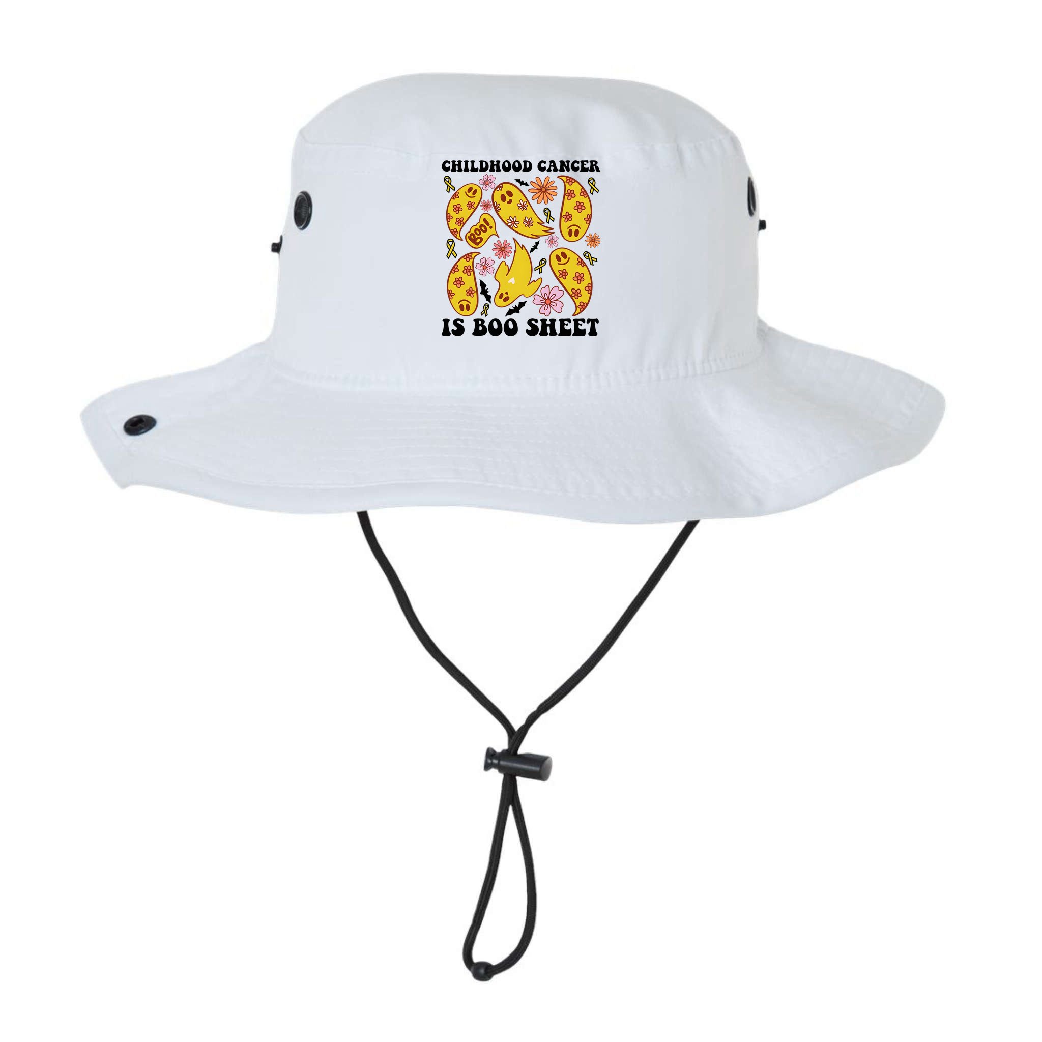 Childhood Cancer Is Boo Sheet Cancer Awareness Month Halloween Bucket Hat