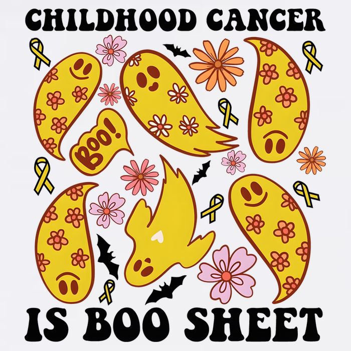 Childhood Cancer Is Boo Sheet Cancer Awareness Month Halloween Bucket Hat