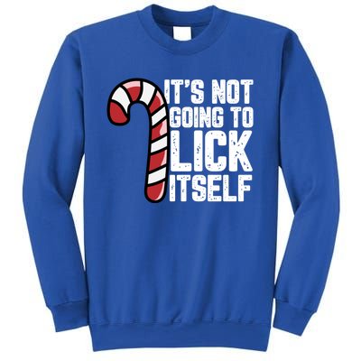 Candy Cane Inappropriate Adult Humor Funny Christmas Funny Gift Sweatshirt